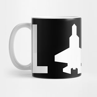 Life with Jet Military Design Mug